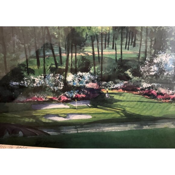 The Masters by Tom Lynch Signed 30" X 25" Lithograph 133/950 Framed COA - Picture 7 of 8
